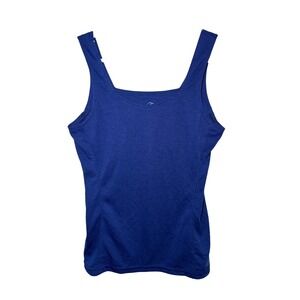 Kuhl Mountain Culture Aerosoft Tank Top Womens Small Blue Square Neck Athletic